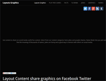 Tablet Screenshot of layouts-graphics.com